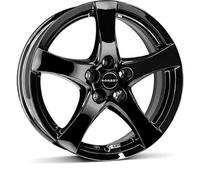 4x Borbet F 6,5x16 ET38 black glossy Alufelge