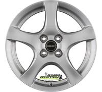 4x Borbet F brilliant silver 6.5x16 ET25 - LK4/108 ML65.1 Felge Alu