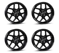 4x Borbet Felgen Y 8.5x19 ET40 5x112 black glossy kompatibel mit Audi A3 A4 A5 A6 A7 A8 Q2 Q3 Q4 Q5 RS3 S3 S4 S6 S7 S8 SQ2 SQ5 TT TTS