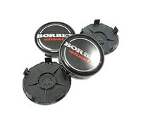 4X Borbet Nabendeckel Felgendeckel Nabenkappe 68,4mm für Borbet XRT Schwarz LK 5x120