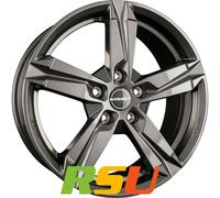 4x Borbet T10 mistral anthracite 6.5x16" ET46 LK5 112 ML 57.1 Alufelgen 16 Zoll