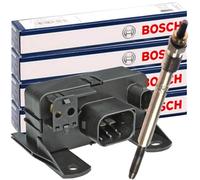 4x BOSCH 0250202041 Glühkerzen + HUCO Steuergerät Glühzeit für W168 VANEO 414