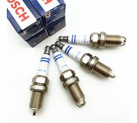 4x BOSCH Zündkerze FR7LDC+ 0242235668 Für BMW Audi A3 A4 A6 VW Golf Jetta Passat