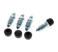 4X Bremssattel Entlüfterschraube Entlüftungsventil M10x1x34 mm SW10 mit Kappe