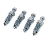 4X Bremssattel Entlüfterschraube Entlüftungsventil M8x1.25x33 mm SW9