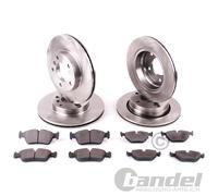 4x BREMSSCHEIBEN 17 ZOLL + BELÄGE V HA passend für VOLVO XC90 XC 90 2002-2012