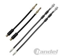 4x BREMSSCHLAUCH BREMSSCHLÄUCHE VORNE + HINTEN passend für BMW 5er E39