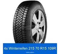 4x Bridgestone Blizzak W-810 3PMSF 215/70 R15 C 109R Winterreifen | 6057