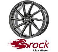 4x Brock B37 8X18 5/112 ET50 Dark-Sparkle lackiert