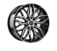 4x Carmani 26 Max 8,0x18 ET45 black polish Alufelge
