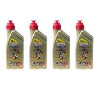 4x CASTROL Power 1 4T 20W-50 1L Motorrad Motoröl JASO MA-2 API SJ Castrol 072161
