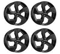 4x Dezent Felgen Alufelgen AO black 7.5Jx19 ET50 5x112 kompatibel mit Skoda Octavia Karoq Octavia