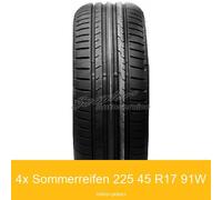 4x Dunlop Sport BluResponse 225/45 R17 91W Sommerreifen | 49037