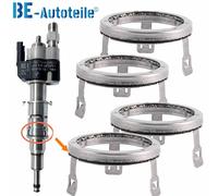 4x Entkopplungselement Injektor 13537564751 Für BMW 1er 3er 5er 6er N43 N53 E81