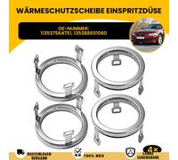 4x Entkopplungselement Injektor für BMW N43 N53 E81 E60 13537564751 13538651060