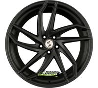 4x Etabeta Heron-K black matt 9.5x19 ET48 - LK5/112 ML78.1 Felge Alu