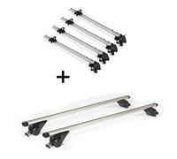 4x Fahrradträger Bike Pro+Dachträger KING1 für für für Seat Ateca 5Tür ab 16