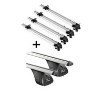 4x Fahrradträger Bike Pro+Dachträger VDP für für Hyundai i30 III 5Türer ab 17