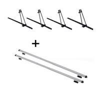4x Fahrradträger ORION+Dachträger RAPID für für VW Golf VI 5K Variant 5Tür 10-13