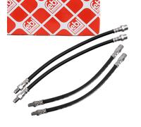 4x febi Bremsschlauch für MERCEDES 190 W201 W123 W124 W126 R129 vorne + hinten