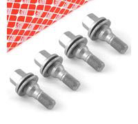 4x Radschraube Febi M12x1,25 Länge 57mm Citroen Fiat Peugeot für Alufelgen