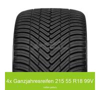 4x Fortuna EcoPlus-2 4S 3PMSF XL Allwetterreifen 215/55 R18 99V | 6664