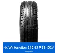 4x Fortuna Gowin UHP 2 3PMSF XL 245/45 R19 102V Winterreifen | 42390