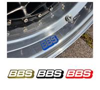 4x Für BBS Rot/Schwarz/Gold/Blau/Weiß Nabendeckel Felgendeckel Sticker Aufkleber