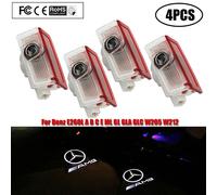 4x Für Mercedes W212 W213 W177 W176 AMG LED Einstiegsbeleuchtung Laser Projektor