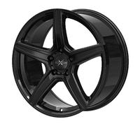 Axxion AX7 Schwarz Glänzend Lackiert Alufelge 18 Zoll ET48 5x112 ML72,6