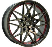 MAM WHEELS MAM B2 bronze red inside 8.0Jx18 5x112 ET45