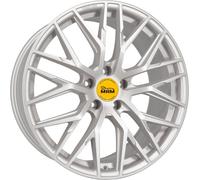 MAM RS4 matt silver painted 7.5x17" ET35 LK5 112 ML 66.6 Alufelgen 17 Zoll