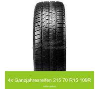 4x Ganzjahresreifen Continental VanContact Camper 3PMSF 215/70 R15 109R | 83697