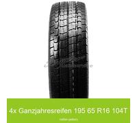 4x Ganzjahresreifen Matador MPS 400 Variant AW2 3PMSF 195/65 R16 104T | 81645