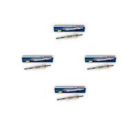 4x Glühkerze BOSCH 0 250 212 010 11V M 10 x 1;25; Stabglühkerze; nachglühfähig 96mm