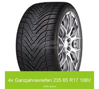 4x Gripmax SureGrip A/S Nano 3PMSF XL 235/65 R17 108V Allwetterreifen | 69820