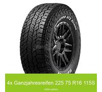 4x Hankook DynaPro AT2 XTreme RF-12 10PR 225/75 R16 115S Allwetterreifen | 86325