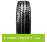4x Hifly All Transit 3PMSF 225/75 R16 121R Ganzjahresreifen | 81854