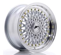 4x Japan Racing JR9 15x7 ET20 4x100/108 Silber 15 Zoll Alufelgen rims RS