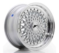 4x Japan Racing JR9 15x7 ET20 4x100/108 Silber 15 Zoll Alufelgen rims RS