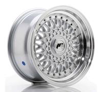 4x Japan Racing JR9 15x8 ET20 4x100/108 Silber 15 Zoll Alufelgen rims RS