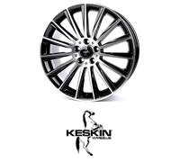 4x Keskin KT18 8,5x20 5/112,0 ET30 Black Front Polish