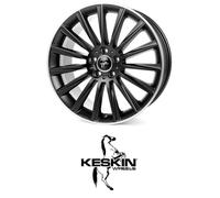 4x Keskin KT18 8,5x20 5/112,0 ET30 matt Black Lip Polish
