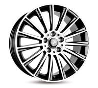 4x Keskin KT18 Turbo black front polish 8.5x19 ET30 - LK5/112 ML72.6 Felge Alu