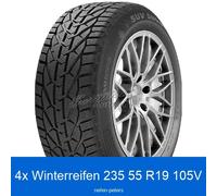 4x Kormoran SUV Snow 3PMSF XL 235/55 R19 105V Winterreifen | 27469