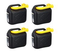 4x Kraftstoffkanister 5L Benzinkanister Diesel Reserve Kanister für Auto Roller