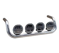 4x LED Fernscheinwerfer 24 Volt 24V + Lampenbügel passend für Mercedes-Benz Axor