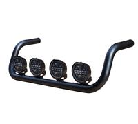 4x LED Fernscheinwerfer 24 Volt 24V + Lampenbügel passend für Mercedes-Benz Axor