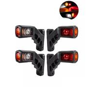 4x LED Umrissleuchten 135mm Wasserdicht Begrenzungsleuchten OVP für LKW Anhänger