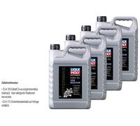 4x Liqui Moly Motorbike Fork Oil 10W medium Gabelöl Stoßdämpferöl 5L